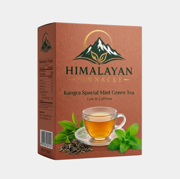 Himalayan Pinnacle Kangra Special Mint Green Tea
