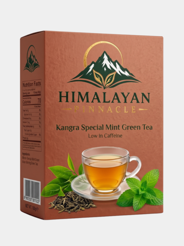 Himalayan Pinnacle Kangra Special Mint Green Tea