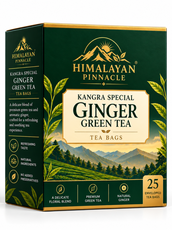 Himalayan Pinnacle Ginger Green Tea Bags